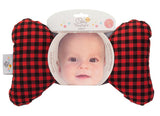 Buffalo Plaid Baby Elephant Ears Headrest Pillow