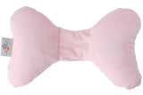 Pink Minky Baby Elephant Ears Headrest Pillow