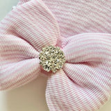 Hospital Hat with Rhinestone Bow