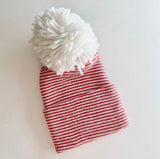 Newborn Pom-Pom Hospital Hats