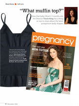 Mother Tucker Compression Nursing Tank Top Black by Belly Bandit