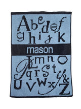 ABC'S & NAME STROLLER BLANKET