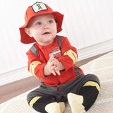 Big Dreamzzz Baby Firefighter 2-Piece Layette Set (Personalization Available)
