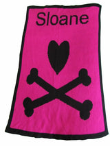 HEART & CROSSBONES BLANKET