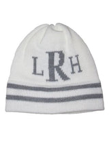 CLASSIC STRIPES & MONOGRAM HAT - REGULAR OR EARFLAP