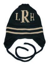 CLASSIC STRIPES & MONOGRAM HAT - REGULAR OR EARFLAP