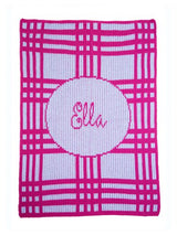 CRAZY FOR PLAID STROLLER BLANKET