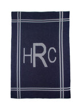 CROSS BORDER MONOGRAM BLANKET