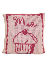CUPCAKE & NAME PILLOW