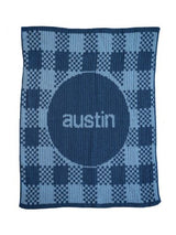 GINGHAM STROLLER BLANKET