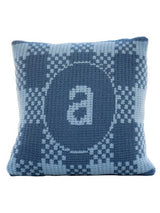 GINGHAM INITIAL PILLOW