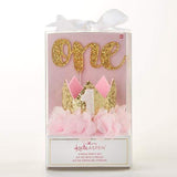 Gold Glitter 1st Birthday Décor Kit
