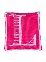 ENGRAVED INITIAL PILLOW