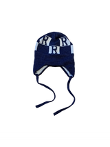 INITIAL & BLOCKS HAT - REGULAR OR EARFLAP