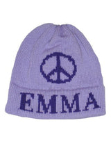 PEACE SIGN HAT - REGULAR OR EARFLAP