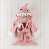 Let the Fin Begin Pink Shark Robe (0-9m) (Personalization Available)