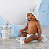 Let the Fin Begin Shark 4-Piece Bath Gift Set (Gray)