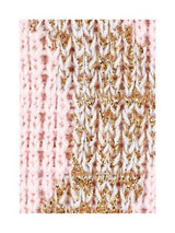 METALLIC CLASSIC MONOGRAM BLANKET