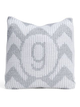 METALLIC CHEVRON PILLOW