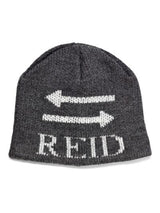 METALLIC DOUBLE ARROW HAT - REGULAR OR EARFLAP