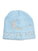 METALLIC MOON & STARS HAT - REGULAR OR EARFLAP