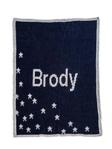 METALLIC SPRINKLED STARS STROLLER BLANKET