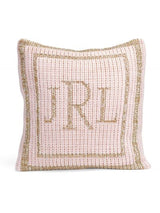 METALLIC CLASSIC DOUBLE BORDER PILLOW