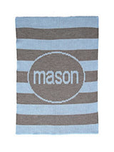 MODERN STRIPE STROLLER BLANKET