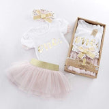 My First Birthday 3 Piece Tutu Outfit