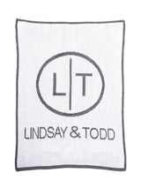 NEWLYWED INITIALS AND NAME BLANKET