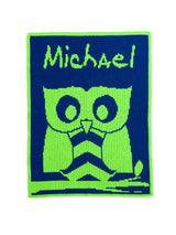 OWL STROLLER BLANKET