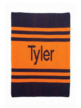 PIN STRIPES STROLLER BLANKET