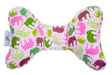 Pink Elephant Baby Elephant Ears Headrest Pillow