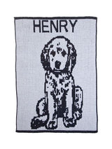 PUPPY DOG & NAME BLANKET