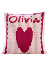 SINGLE HEART & NAME PILLOW