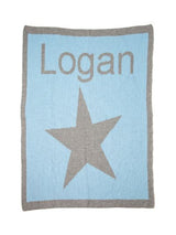 SINGLE STAR & NAME STROLLER BLANKET