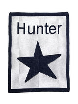 SINGLE STAR & NAME STROLLER BLANKET