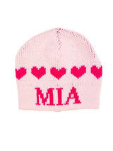 STRING OF HEARTS HAT - REGULAR OR EARFLAP