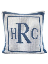 CLASSIC THICK & THIN DOUBLE BORDER PILLOW