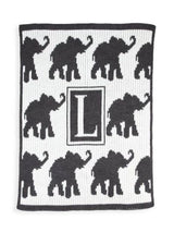 WALKING ELEPHANTS STROLLER BLANKET