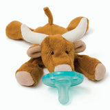 Long Horn Bull WubbaNub Plush Pacifier