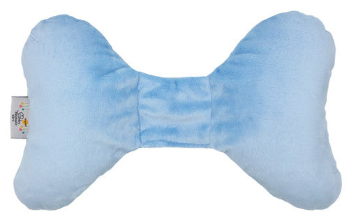 Blue Minky Baby Elephant Ears Headrest Pillow
