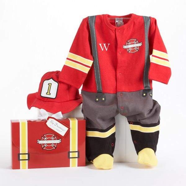 Big Dreamzzz Baby Firefighter 2-Piece Layette Set (Personalization Available)