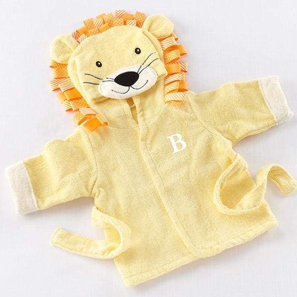 Big Top Bath Time Lion Hooded Spa Robe (Personalization Available)