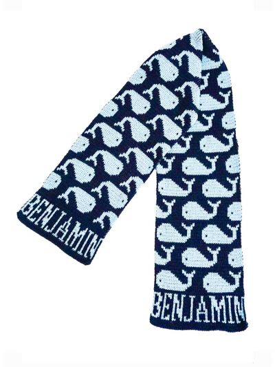 MANY WHALES SCARF