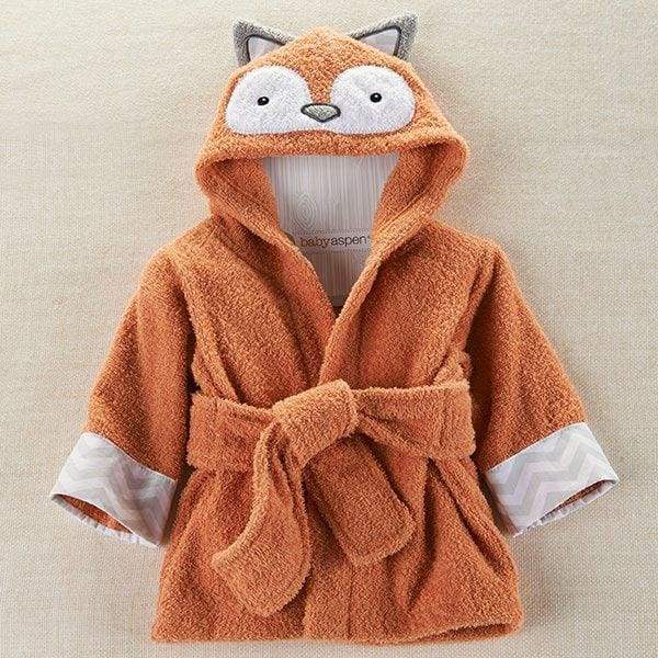 Rub-a-dub, Fox in the Tub Hooded Spa Robe